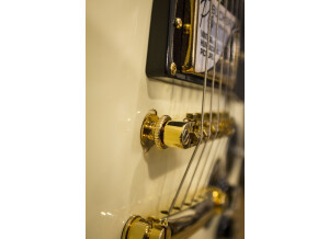 Epiphone Limited Edition 2014 Les Paul Custom Blackback Pro - Antique Ivory