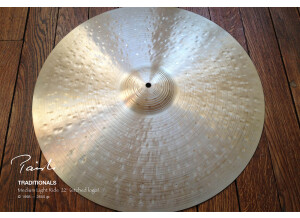 Paiste Signature Traditionals Medium Light Ride 22''