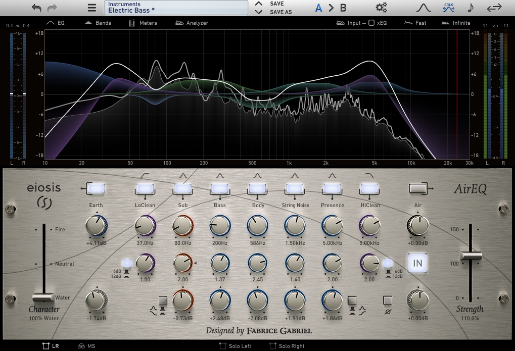 Eiosis AirEQ Premium : EQ Global Curve