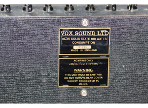 Vox AC-30 Solidstate