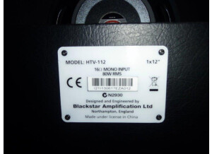 Blackstar Amplification HTV-112 (77981)