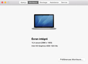 Apple MacBook Pro retina 15" late 2013 (48711)