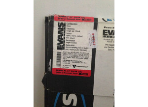 Evans Peau G1 transparente 12''