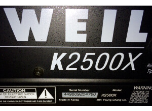 Kurzweil K2500X (51464)
