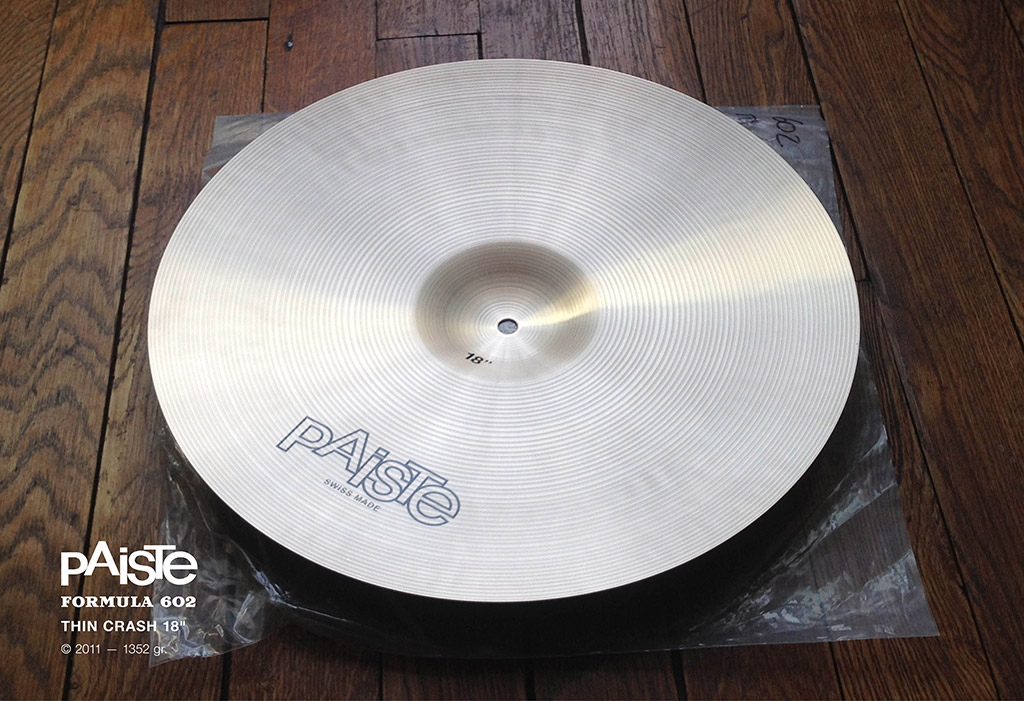 Paiste Formula 602 Thin Crash 18''