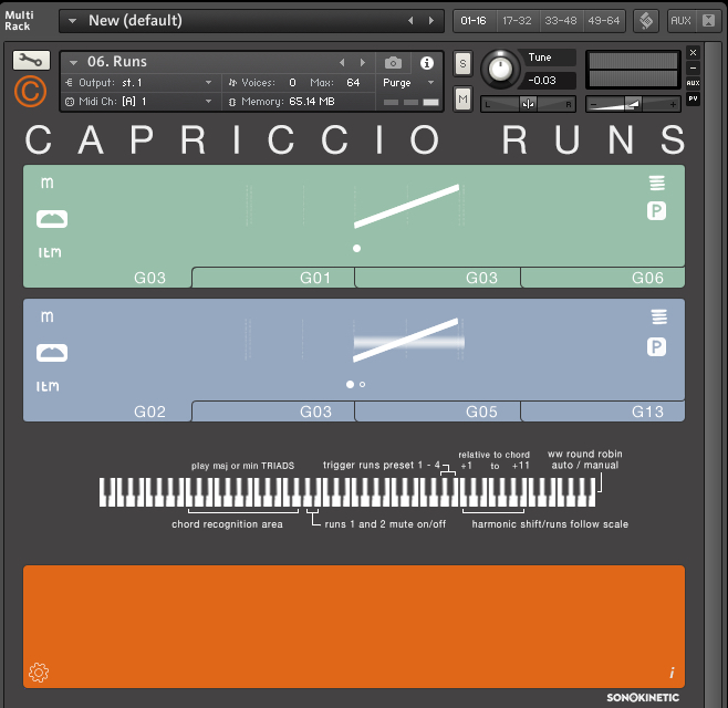 Sonokinetic Capriccio
