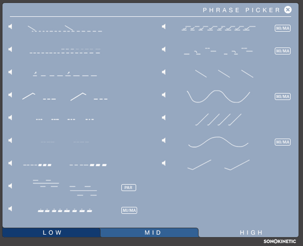 Sonokinetic Capriccio
