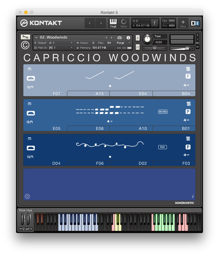 Sonokinetic Capriccio