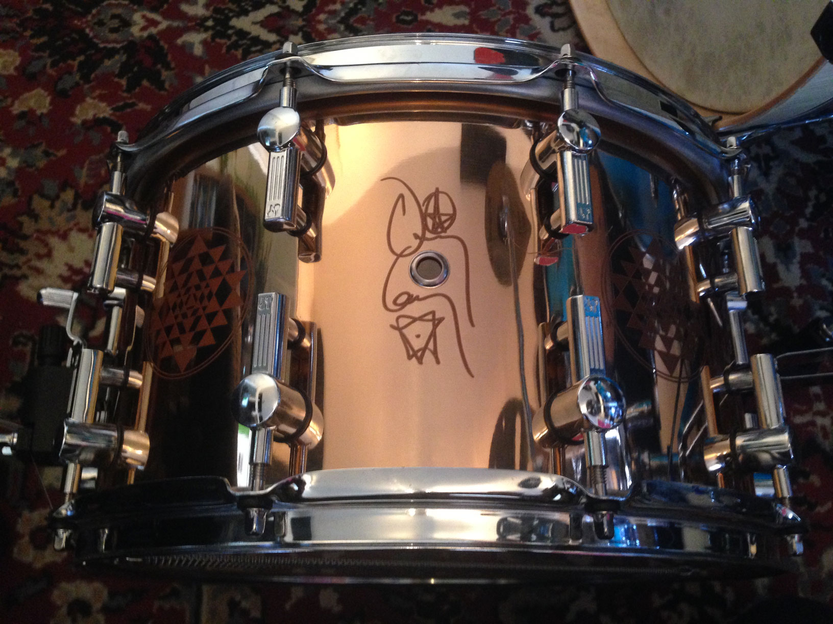 Sonor danny deals carey signature snare