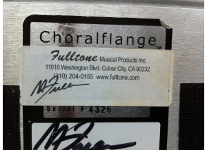 Fulltone Choralflange (30214)
