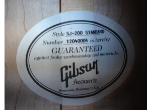 Gibson SJ-200 Standard (87044)