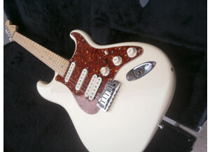 Fender American Deluxe Strat HSS - Olympic Pearl Maple