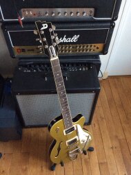 Duesenberg Starplayer TV Goldtop Duesenberg Starplayer TV Goldtop
