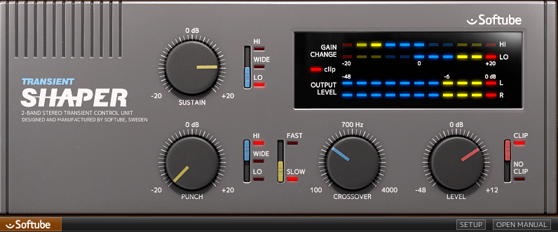 Softube Transient Shaper