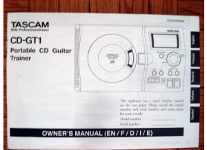 Tascam CD-GT1