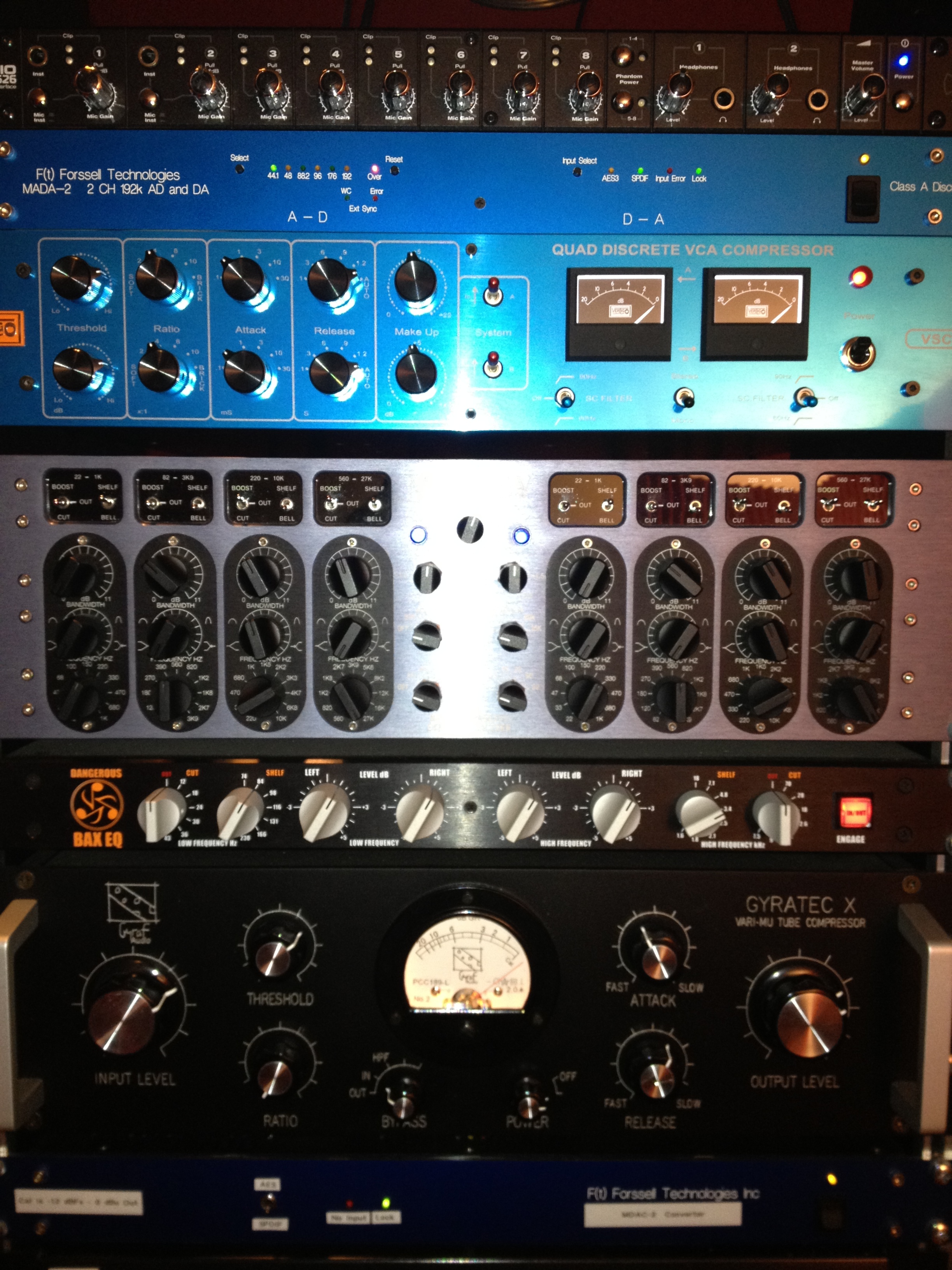 Gyraf Audio Gyratec X - Stereo Vari-Mu Compressor