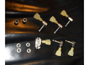 Gibson PMMH-010 Vintage Nickel Machine Heads w/ Pearloid Buttons (61703)