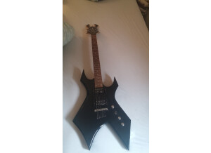 B.C. Rich Platinum Warlock tete Widow Black (88670)