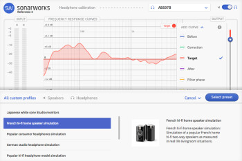 Sonarworks Headphone Calibration