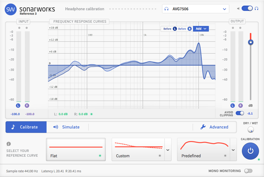 Sonarworks Headphone Calibration
