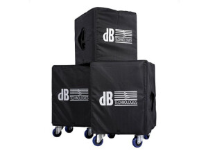 dB Technologies 4 sub DB Technologies DVA S10 caisson de basses actif 18