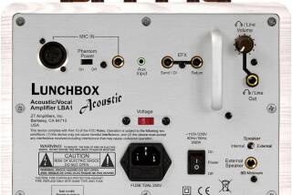 Zt Amplifiers Lunchbox Acoustic