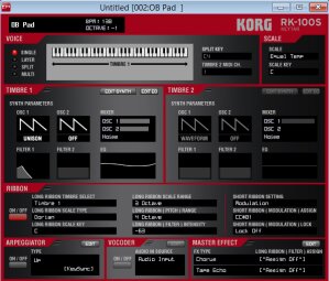 Korg RK-100S Korg RK-100S