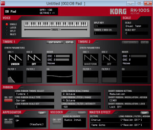 Korg RK-100S Korg RK-100S