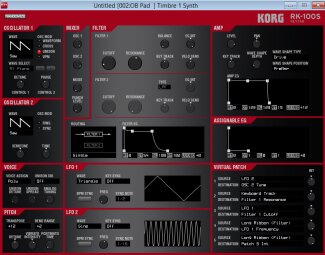 Korg RK-100S Korg RK-100S