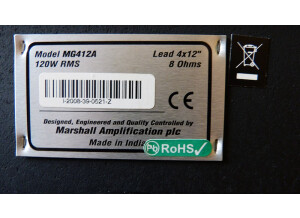 Marshall MG412A (21660)