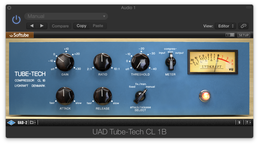 Universal Audio Softube Tube Tech CL-1B Compressor