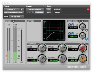 La compression dans le mixage audio en home studio