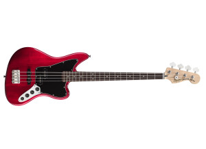 Squier Vintage Modified Jaguar Bass Special - Crimson Red Transparent