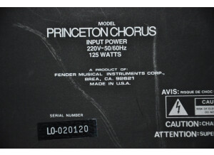 Fender Princeton Chorus (62805)