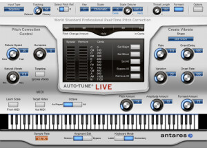 Antares Audio Technology Auto-Tune Live