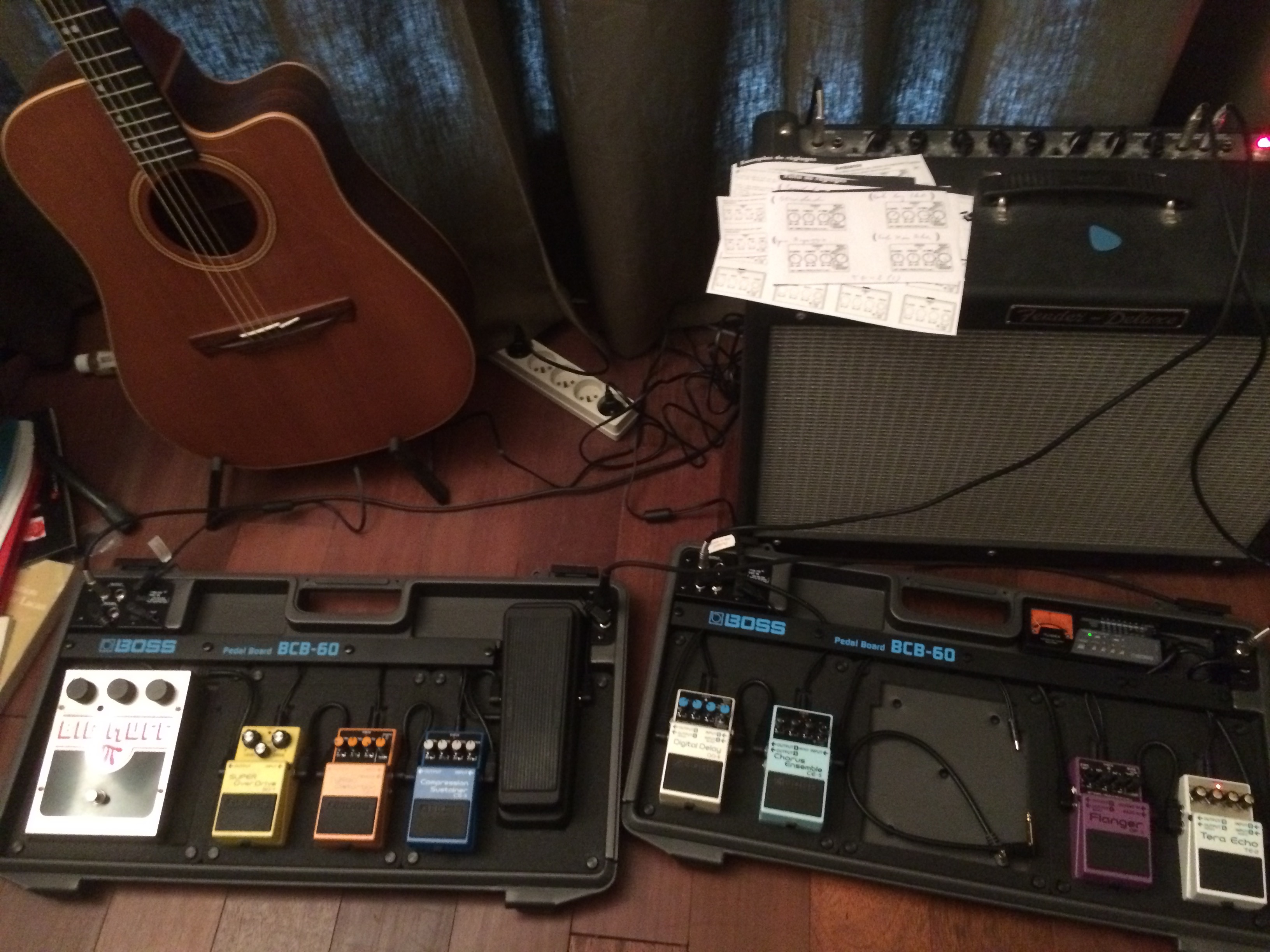 Boss BCB-60 Pedal Board