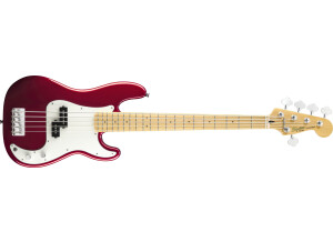 Squier Vintage Modified Precision Bass V - Candy Apple Red