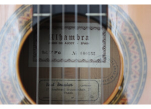 Alhambra Guitars 7Fc (59516)
