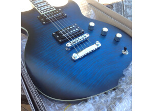 Reverend Sensei RA FM - Satin Blue Burst Flame Maple (95457)