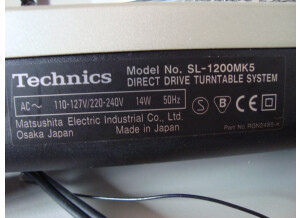 Technics SL-1200 MK5 (55022)