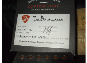 Seymour Duncan Custom Shop Joe Bonamassa Signature (75274)