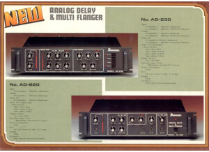Ibanez AD-220 & AD-230