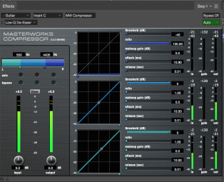 La compression multibande lors du mixage audio