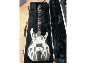 Charvel Pro mod San Dimas Style "Wild Card #8" Chrome Rod Flame (82534)