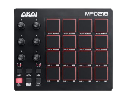 Akai Professional MPD218 : MPD218 ortho 10x8 media Akai Professional MPD218 : MPD218 ortho 10x8 media