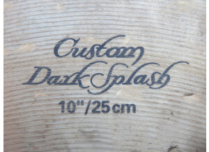 Zildjian K Custom Dark Splash 10"