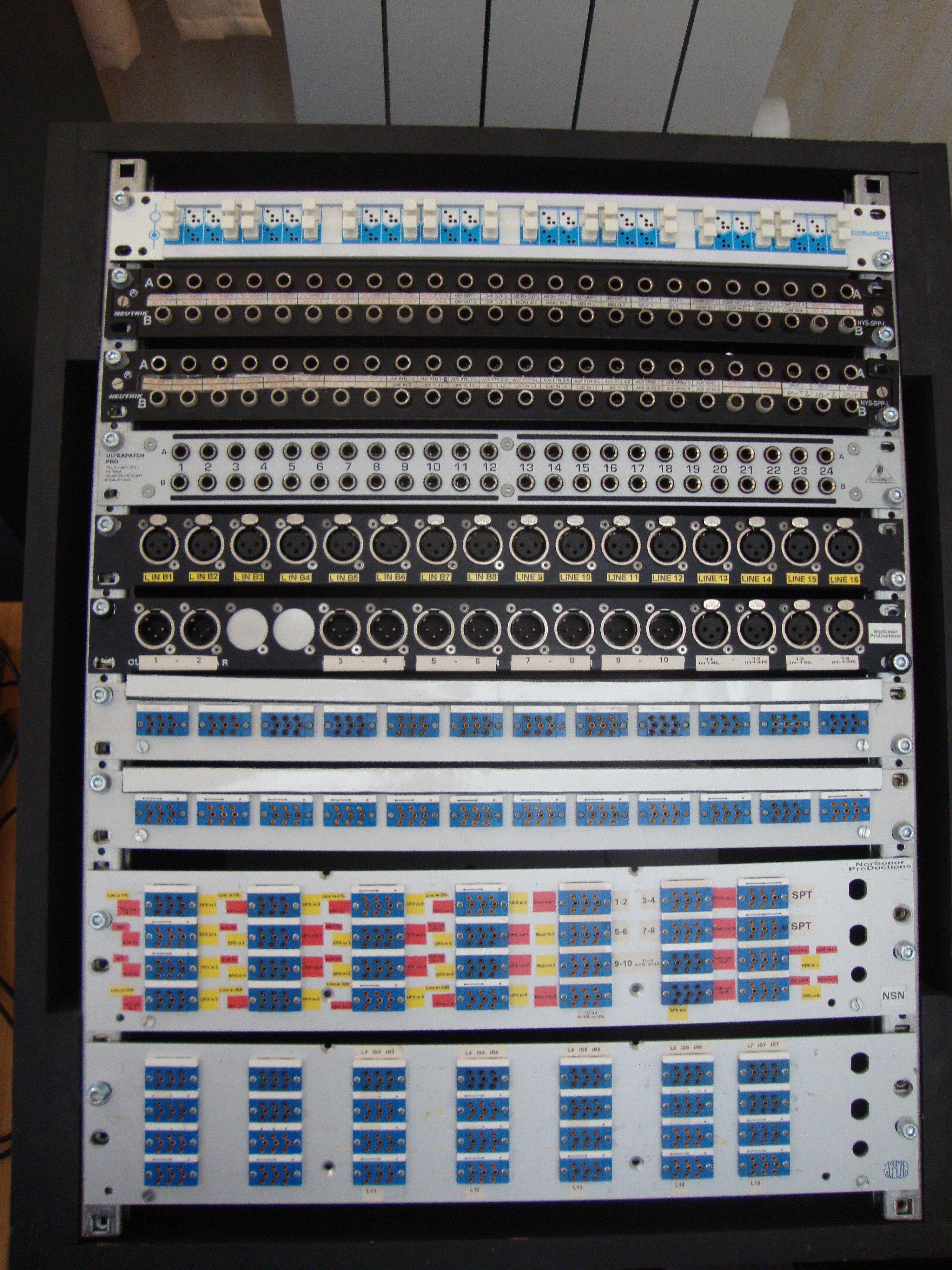 Patch Behringer Ultrapatch PX1000 symétrique