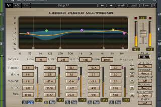 Waves Linear Phase Multiband Compressor