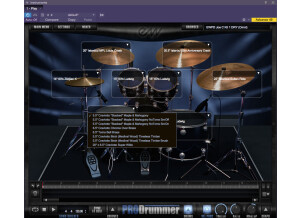EW ProDrummer Player with Overlay