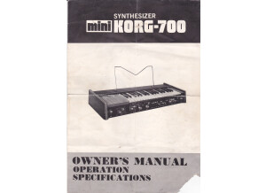 Korg MiniKorg 700 (29596)